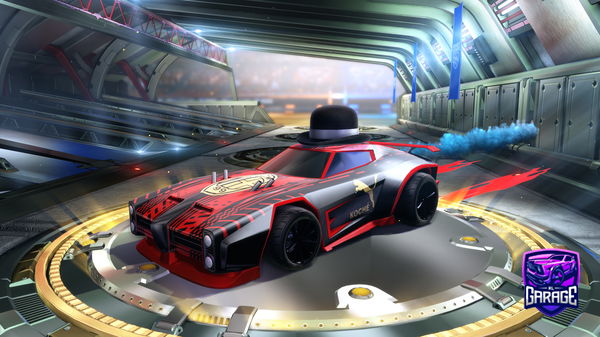 A Rocket League car design from Binaryman4231