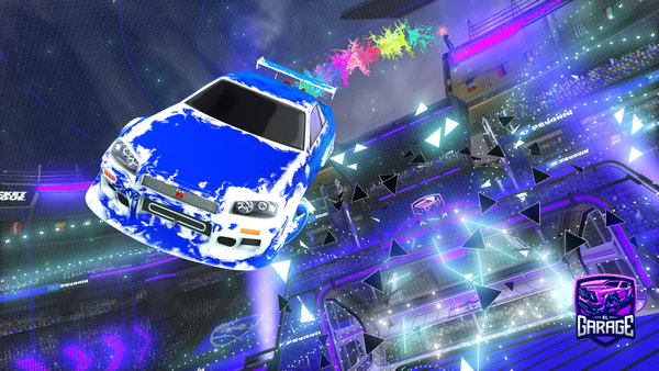A Rocket League car design from Rares9276
