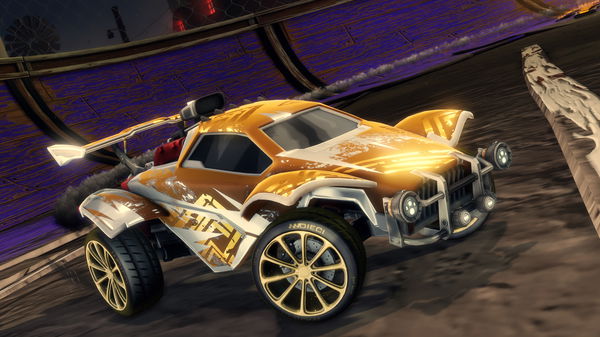 A Rocket League car design from DillyDilly172