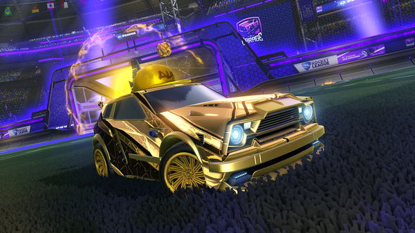 A Rocket League car design from Busy_snowball9