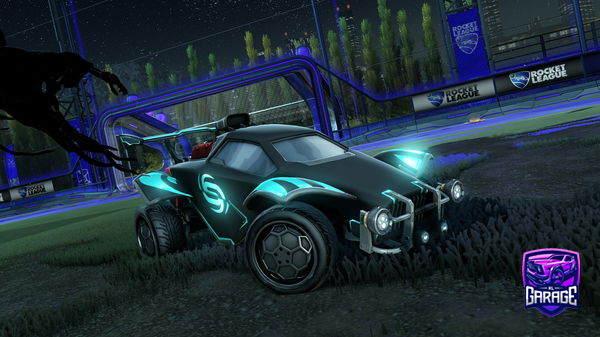A Rocket League car design from bazminco