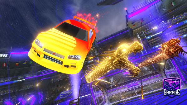 A Rocket League car design from ZAP_IgI