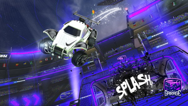 A Rocket League car design from ebarn