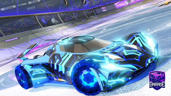 A Rocket League car design from CrspyChkn