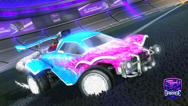 A Rocket League car design from gwestonRL