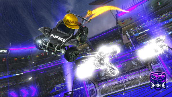 A Rocket League car design from Rlhead14