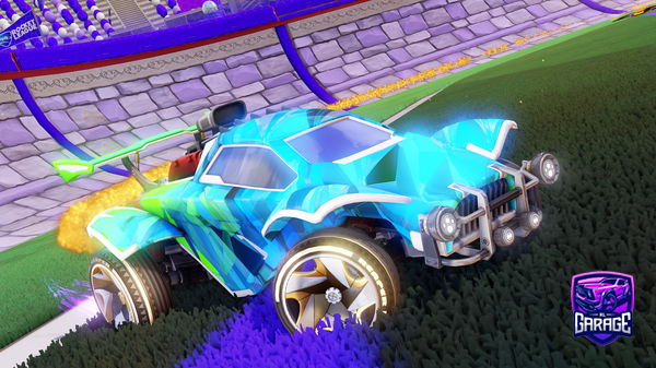 A Rocket League car design from LewanDOVasco
