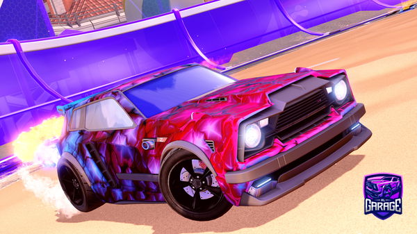 A Rocket League car design from OutsideWren3769