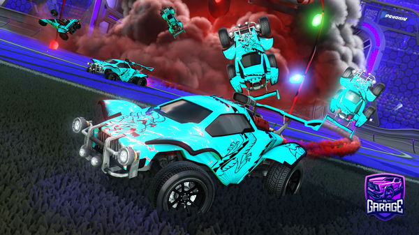 A Rocket League car design from Nightshade_3468