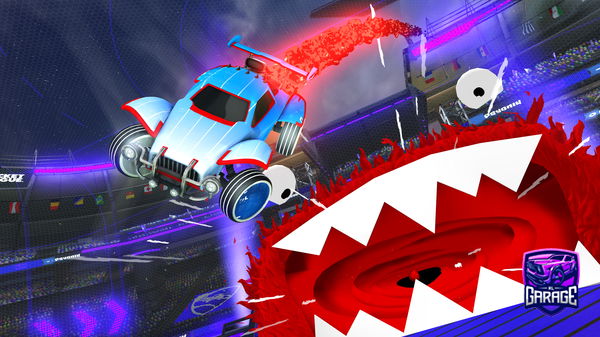 A Rocket League car design from DeathReaperhd