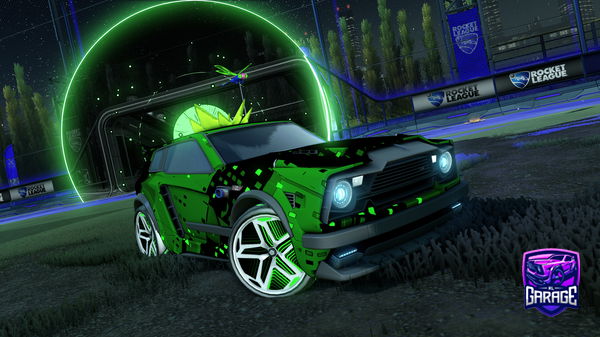 A Rocket League car design from Greenedog1171