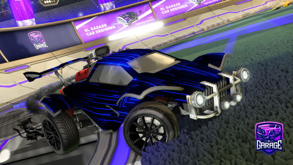 A Rocket League car design from LouisRalphie