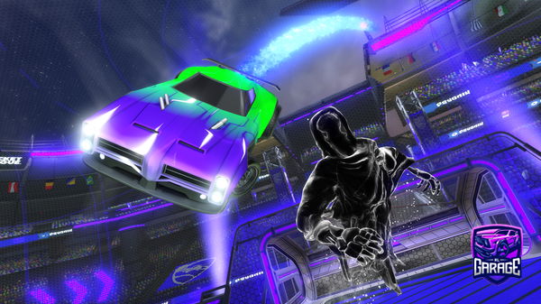 A Rocket League car design from Pikl3