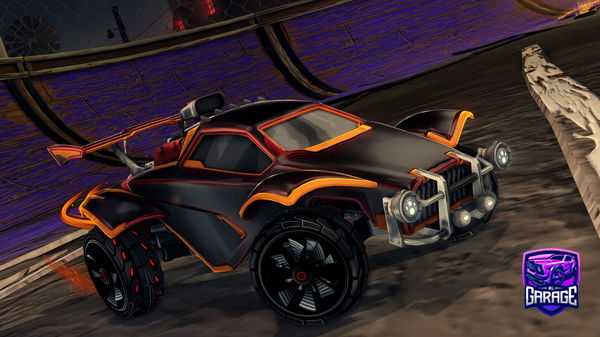 A Rocket League car design from M-GARAGE