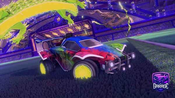 A Rocket League car design from spaxey1