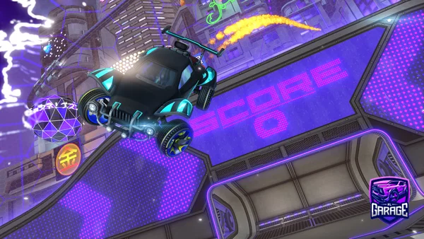 A Rocket League car design from WFC_NOXY