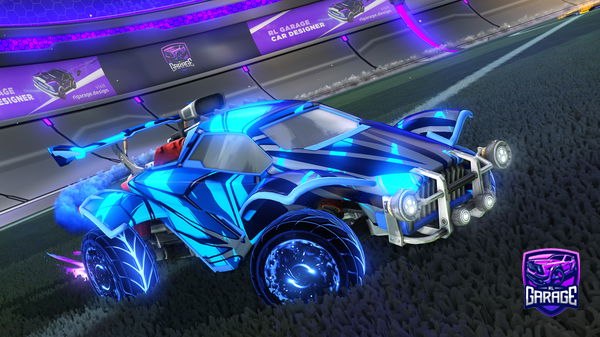 A Rocket League car design from Lexvex9051