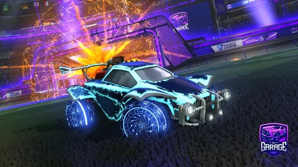 A Rocket League car design from BlockDroidd