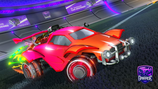 A Rocket League car design from GhungeshJay