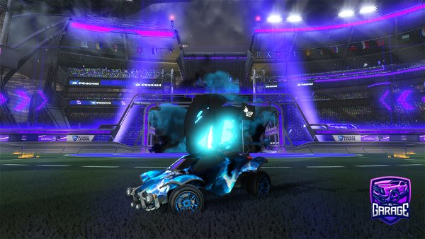 A Rocket League car design from Chill_hound1221