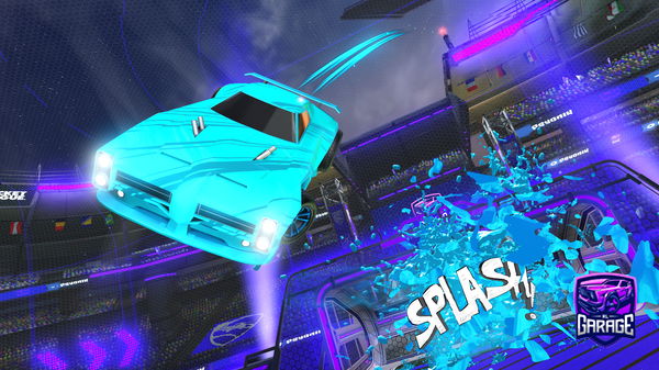 A Rocket League car design from mojac22