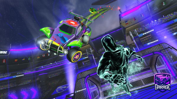 A Rocket League car design from Obamareal