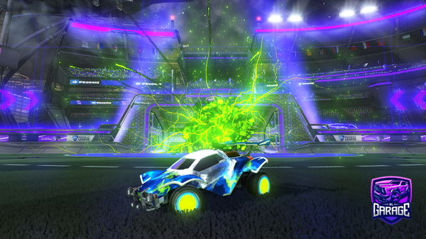 A Rocket League car design from charlo_the_pro