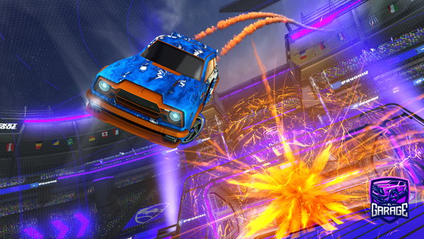A Rocket League car design from GregoZ1975