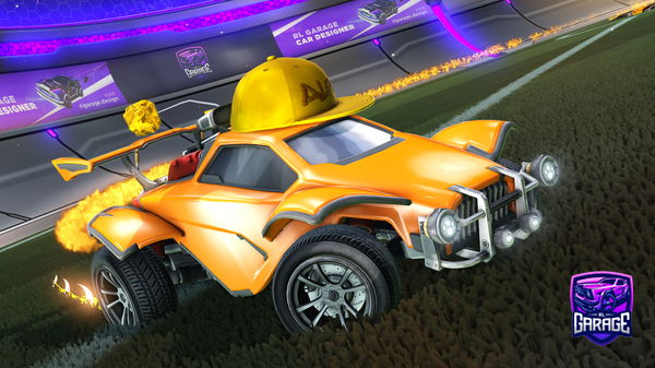 A Rocket League car design from MrBreakNeck
