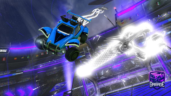 A Rocket League car design from shaply