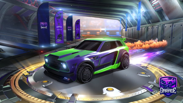 A Rocket League car design from Reqwyd