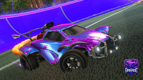 A Rocket League car design from Kartka123