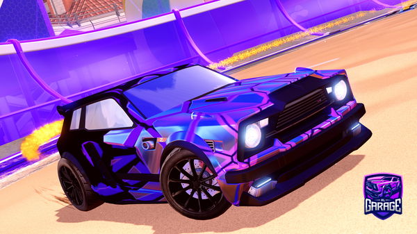 A Rocket League car design from maxencioRL