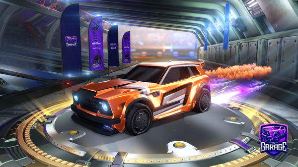 A Rocket League car design from TTVItzNotGee