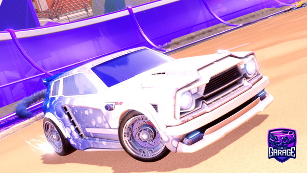 A Rocket League car design from Qubix511