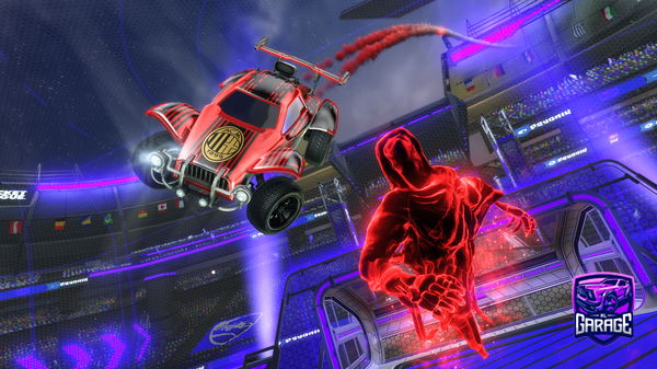 A Rocket League car design from Smintachi