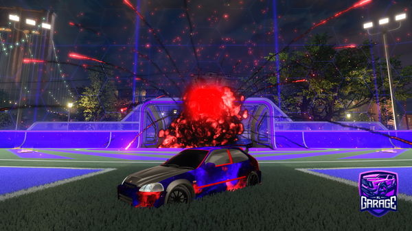 A Rocket League car design from NicoDino