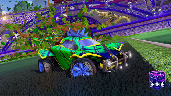 A Rocket League car design from FixerTheFox