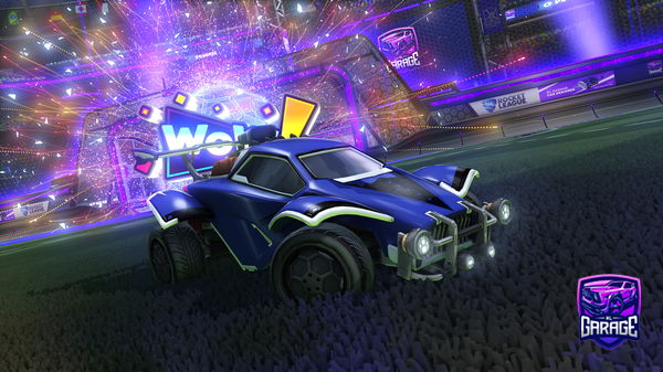 A Rocket League car design from Hilikebyeha123