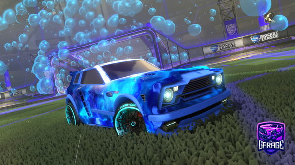 A Rocket League car design from AMPMAN87