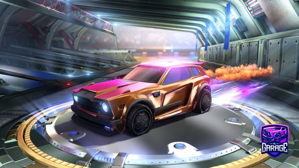 A Rocket League car design from Agentclipzz