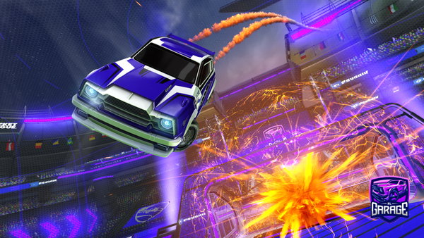 A Rocket League car design from Abdullah0183