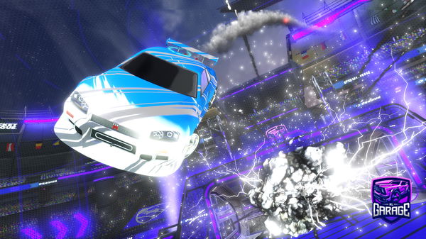 A Rocket League car design from mytheye