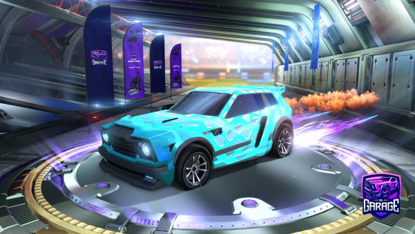 A Rocket League car design from fukiwi09