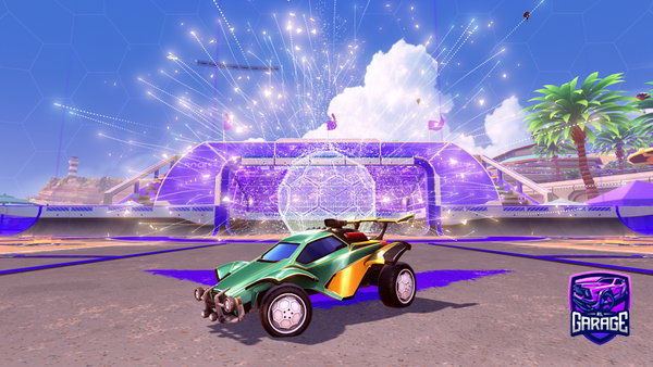 A Rocket League car design from Welmiguel