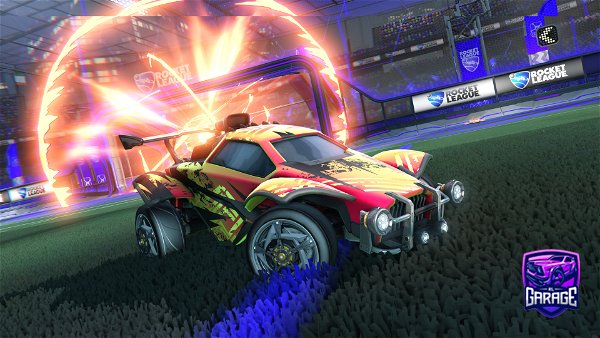 A Rocket League car design from Ignite_09