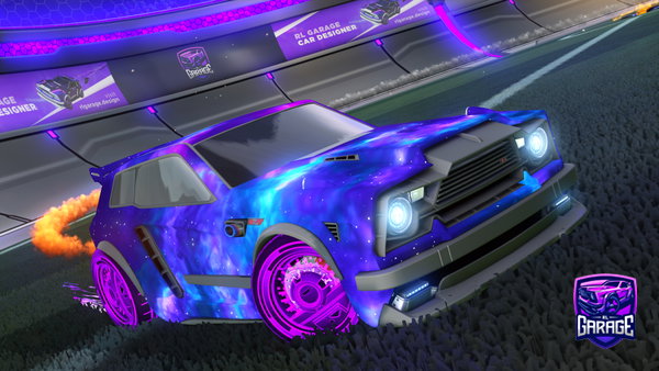 A Rocket League car design from ShahaanX