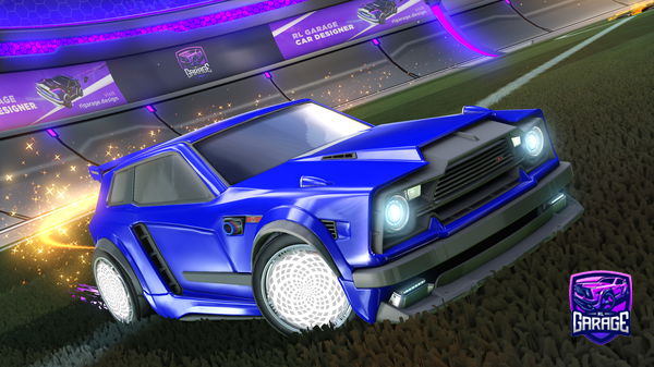 A Rocket League car design from NetfishHun