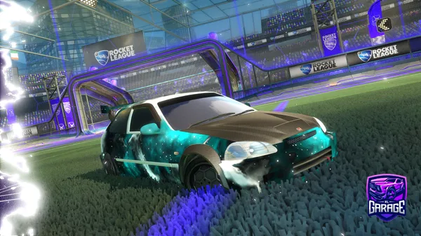 A Rocket League car design from OliTheOne