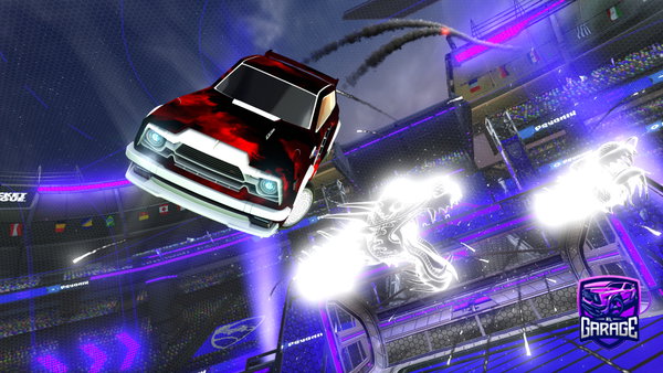 A Rocket League car design from abdxllah777